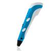 3D Pen Printing Drawing Pen with ABS Filament and 0.4m Ceramic Nozzle Light Blue (OEM)